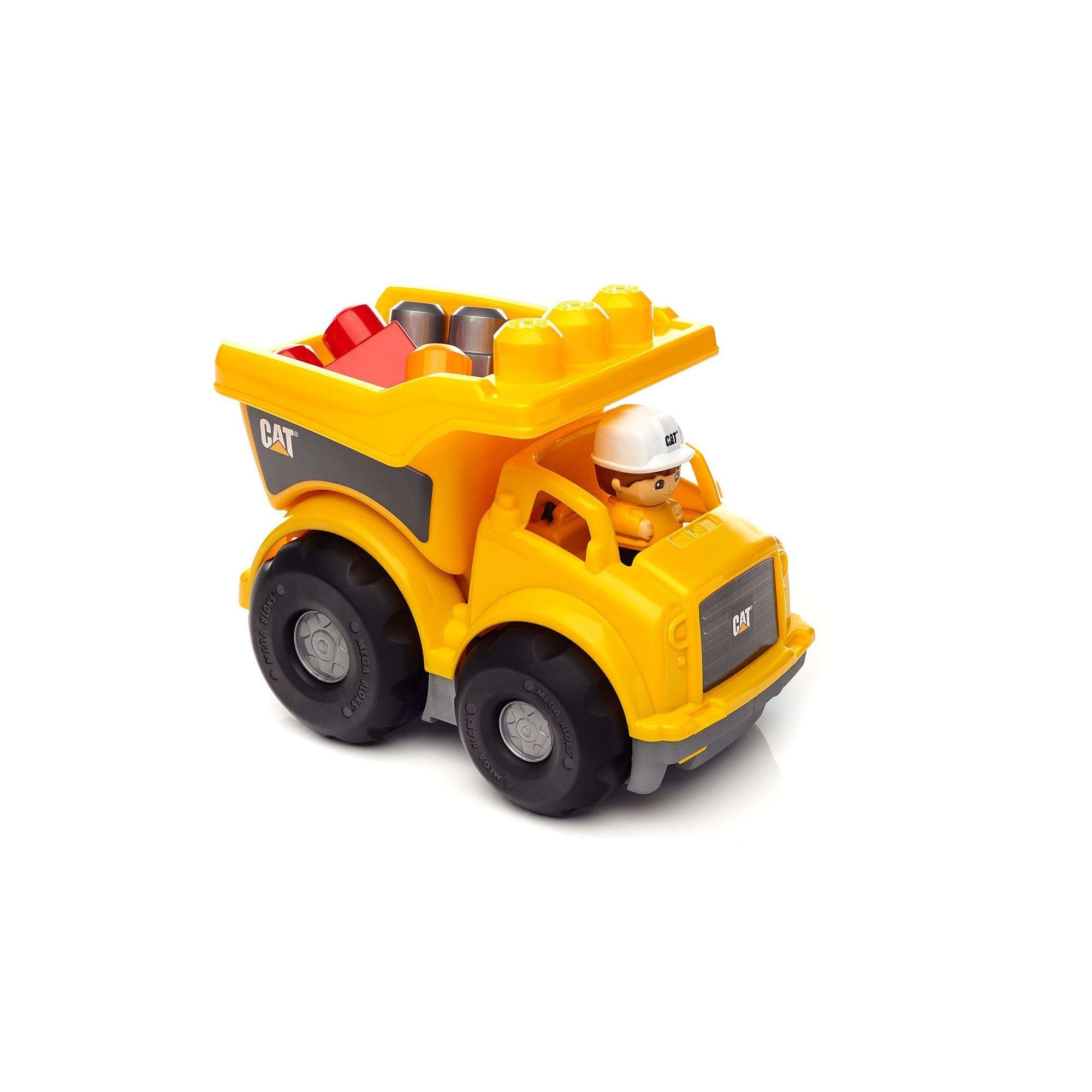 Mega Bloks CAT Lil Dump Truck Best Educational Infant Toys stores